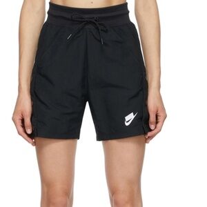 NWOT Black Nike High-Rise NSW Shorts